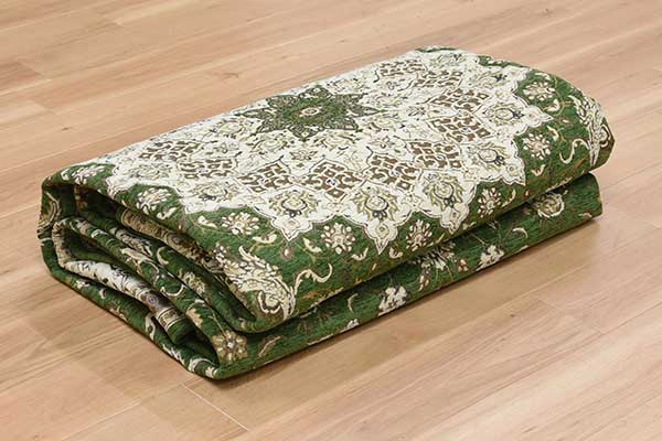 HOT SALE限定ゴブラン織 絨毯 カーペット ラグ 洗える 約240×330cm メダリオン柄 グリーン系 新品未使用 900305603Y ラグ一般